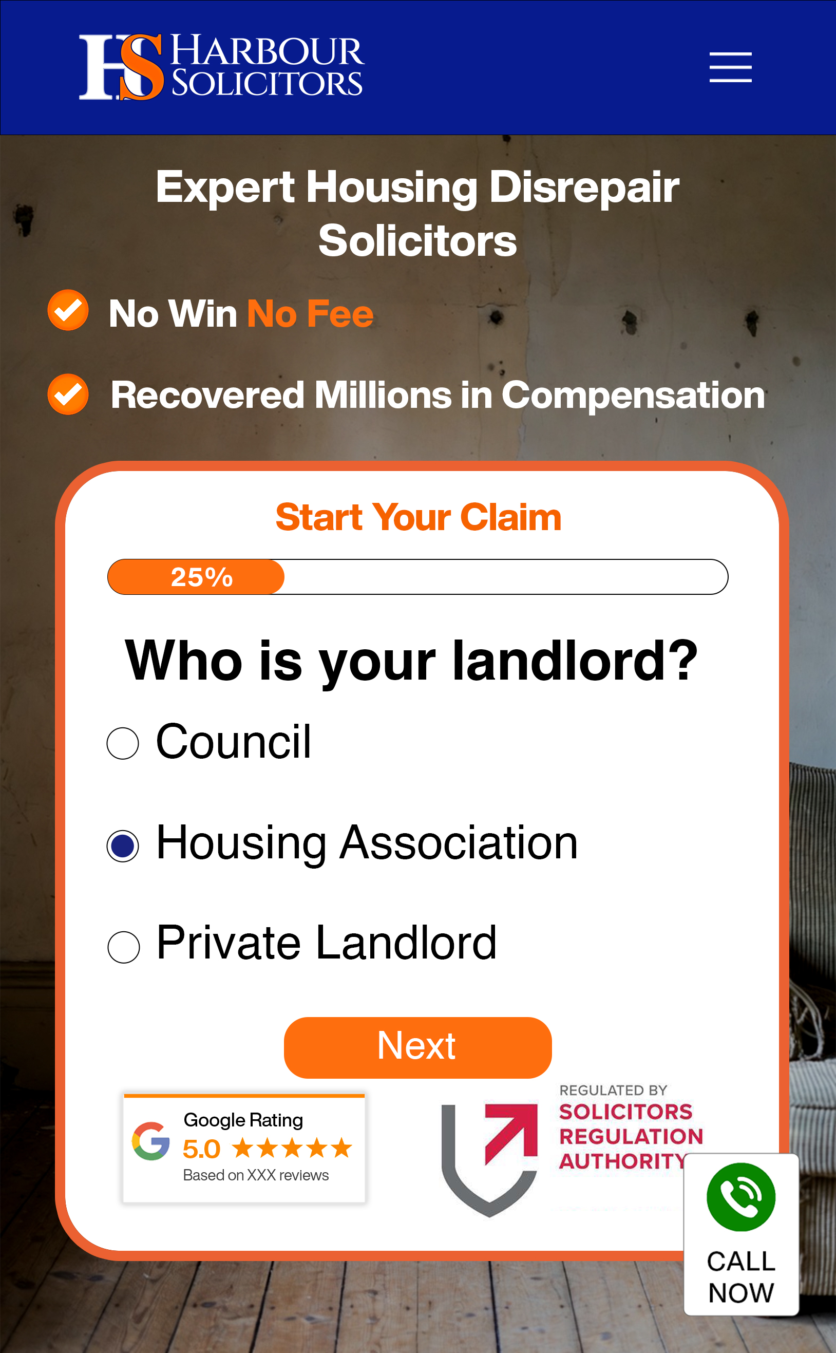 Harbour Solicitors Desktop Hero